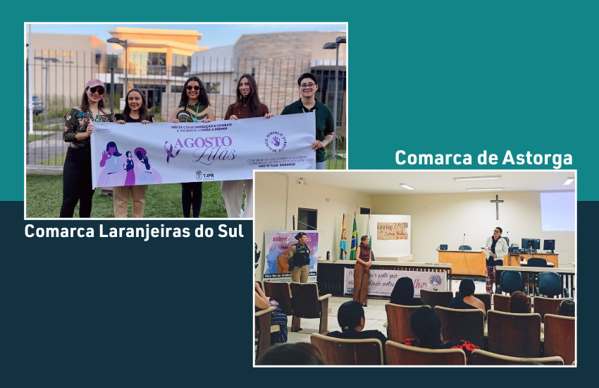 Comarcas do interior do Estado promovem ações de combate à violência doméstica e familiar
